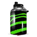 Skin Decal Wrap for 2017 RTIC One Gallon Jug Zebra Green (Jug NOT INCLUDED) by WraptorSkinz