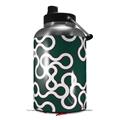 Skin Decal Wrap for 2017 RTIC One Gallon Jug Locknodes 03 Hunter Green (Jug NOT INCLUDED) by WraptorSkinz
