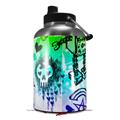 Skin Decal Wrap for 2017 RTIC One Gallon Jug Scene Kid Sketches Rainbow (Jug NOT INCLUDED) by WraptorSkinz