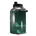 Skin Decal Wrap for 2017 RTIC One Gallon Jug Bokeh Music Seafoam Green (Jug NOT INCLUDED) by WraptorSkinz