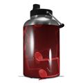 Skin Decal Wrap for 2017 RTIC One Gallon Jug Bokeh Music Red (Jug NOT INCLUDED) by WraptorSkinz