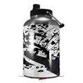 Skin Decal Wrap for 2017 RTIC One Gallon Jug Baja 0018 Blue Navy (Jug NOT INCLUDED) by WraptorSkinz