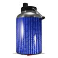 Skin Decal Wrap for 2017 RTIC One Gallon Jug Binary Rain Blue (Jug NOT INCLUDED) by WraptorSkinz