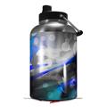 Skin Decal Wrap for 2017 RTIC One Gallon Jug ZaZa Blue (Jug NOT INCLUDED) by WraptorSkinz
