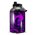 Skin Decal Wrap compatible with 2017 RTIC One Gallon Jug Liquid Metal Chrome Purple (Jug NOT INCLUDED) by WraptorSkinz