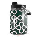 Skin Decal Wrap for Yeti Half Gallon Jug Locknodes 03 Hunter Green - JUG NOT INCLUDED by WraptorSkinz