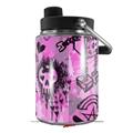 Skin Decal Wrap for Yeti Half Gallon Jug Scene Kid Sketches Pink - JUG NOT INCLUDED by WraptorSkinz