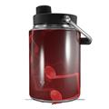 Skin Decal Wrap for Yeti Half Gallon Jug Bokeh Music Red - JUG NOT INCLUDED by WraptorSkinz