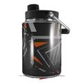 Skin Decal Wrap for Yeti Half Gallon Jug Baja 0023 Orange Burnt - JUG NOT INCLUDED by WraptorSkinz