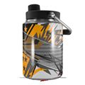 Skin Decal Wrap for Yeti Half Gallon Jug Baja 0032 Orange - JUG NOT INCLUDED by WraptorSkinz
