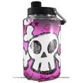 Skin Decal Wrap for Yeti 1 Gallon Jug Cartoon Skull Pink - JUG NOT INCLUDED by WraptorSkinz