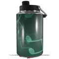 Skin Decal Wrap for Yeti 1 Gallon Jug Bokeh Music Seafoam Green - JUG NOT INCLUDED by WraptorSkinz