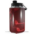 Skin Decal Wrap for Yeti 1 Gallon Jug Bokeh Music Red - JUG NOT INCLUDED by WraptorSkinz