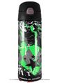 Skin Decal Wrap for Thermos Funtainer 16oz Bottle SceneKid Green (BOTTLE NOT INCLUDED) by WraptorSkinz