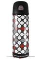 Skin Decal Wrap for Thermos Funtainer 16oz Bottle Locknodes 05 Red Dark (BOTTLE NOT INCLUDED) by WraptorSkinz