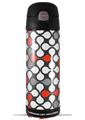 Skin Decal Wrap for Thermos Funtainer 16oz Bottle Locknodes 05 Red (BOTTLE NOT INCLUDED) by WraptorSkinz