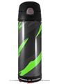 Skin Decal Wrap for Thermos Funtainer 16oz Bottle Jagged Camo Neon Green (BOTTLE NOT INCLUDED) by WraptorSkinz