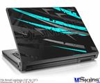 Laptop Skin (Small) - Baja 0014 Neon Teal