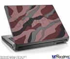 Laptop Skin (Small) - Camouflage Pink