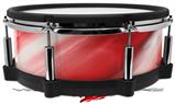 Skin Wrap works with Roland vDrum Shell PD-140DS Drum Paint Blend Red (DRUM NOT INCLUDED)