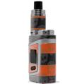 Skin Decal Wrap for Smok AL85 Alien Baby Skull Stripes Orange VAPE NOT INCLUDED