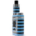 Skin Decal Wrap for Smok AL85 Alien Baby Stripes Blue VAPE NOT INCLUDED