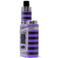 Skin Decal Wrap for Smok AL85 Alien Baby Stripes Purple VAPE NOT INCLUDED