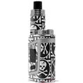 Skin Decal Wrap for Smok AL85 Alien Baby Skull Patch Pattern Bw VAPE NOT INCLUDED