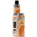 Skin Decal Wrap for Smok AL85 Alien Baby Skull Sketches Orange VAPE NOT INCLUDED