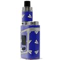 Skin Decal Wrap for Smok AL85 Alien Baby Paper Planes Royal Blue VAPE NOT INCLUDED