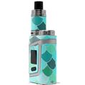 Skin Decal Wrap for Smok AL85 Alien Baby Scales Blue Green VAPE NOT INCLUDED