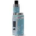 Skin Decal Wrap for Smok AL85 Alien Baby Winter Snow Light Blue VAPE NOT INCLUDED