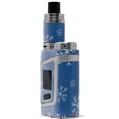 Skin Decal Wrap for Smok AL85 Alien Baby Winter Snow Royal Blue VAPE NOT INCLUDED