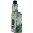 Skin Decal Wrap for Smok AL85 Alien Baby ZaZa Green VAPE NOT INCLUDED