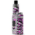 Skin Decal Wrap for Smok AL85 Alien Baby Zebra Pink Skulls VAPE NOT INCLUDED
