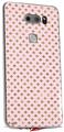 Skin Decal Wrap for LG V30 Gold Fleur-de-lis