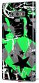 Decal style Skin Wrap compatible with Samsung Galaxy Note 9 SceneKid Green
