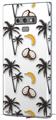 Decal style Skin Wrap compatible with Samsung Galaxy Note 9 Coconuts Palm Trees and Bananas White