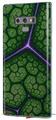 Decal style Skin Wrap compatible with Samsung Galaxy Note 9 Linear Cosmos Green