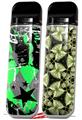 Skin Decal Wrap 2 Pack for Smok Novo v1 SceneKid Green VAPE NOT INCLUDED