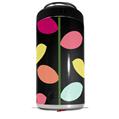 WraptorSkinz Skin Decal Wrap compatible with Yeti 16oz Tall Colster Can Cooler Insulator Plain Leaves On Black (COOLER NOT INCLUDED)