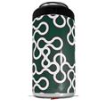 WraptorSkinz Skin Decal Wrap compatible with Yeti 16oz Tall Colster Can Cooler Insulator Locknodes 03 Hunter Green (COOLER NOT INCLUDED)