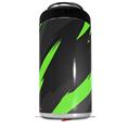WraptorSkinz Skin Decal Wrap compatible with Yeti 16oz Tall Colster Can Cooler Insulator Jagged Camo Neon Green (COOLER NOT INCLUDED)