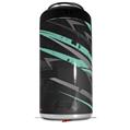 WraptorSkinz Skin Decal Wrap compatible with Yeti 16oz Tall Colster Can Cooler Insulator Baja 0014 Seafoam Green (COOLER NOT INCLUDED)