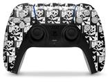 WraptorSkinz Skin Wrap compatible with the Sony PS5 DualSense Controller Skull Checker (CONTROLLER NOT INCLUDED)