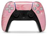WraptorSkinz Skin Wrap compatible with the Sony PS5 DualSense Controller Palms 01 Pink On Pink (CONTROLLER NOT INCLUDED)