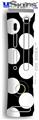 XBOX 360 Faceplate Skin - Kearas Polka Dots White On Black
