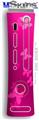 XBOX 360 Faceplate Skin - Bokeh Butterflies Hot Pink