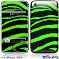 iPhone 3GS Skin - Zebra Green