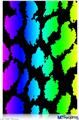 Poster 24"x36" - Rainbow Leopard